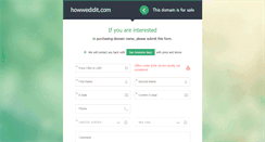 Desktop Screenshot of howwedidit.com